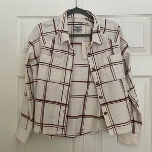 Brand new with tags: flannel shirt